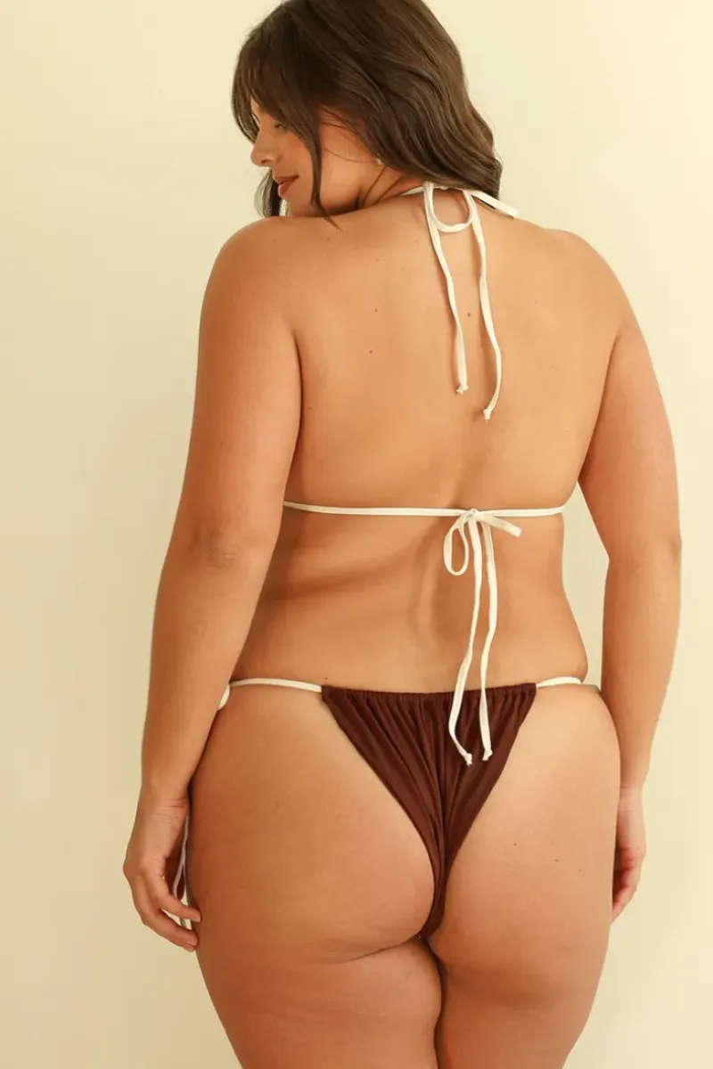 New Ava Triangle Bikini Top Tops|Triangle