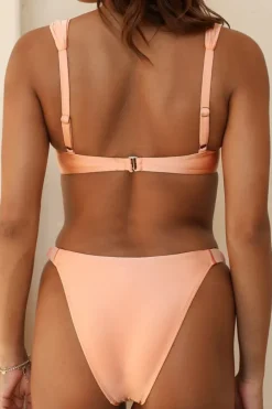 Clearance Belle Side Scrunch Bikini Bottom Bottoms|Cheeky