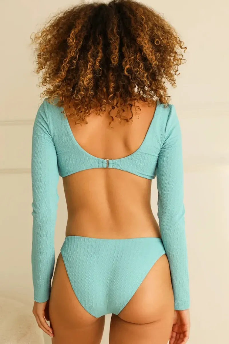 Discount Bianca Long Sleeve Bikini Top Tops|Triangle