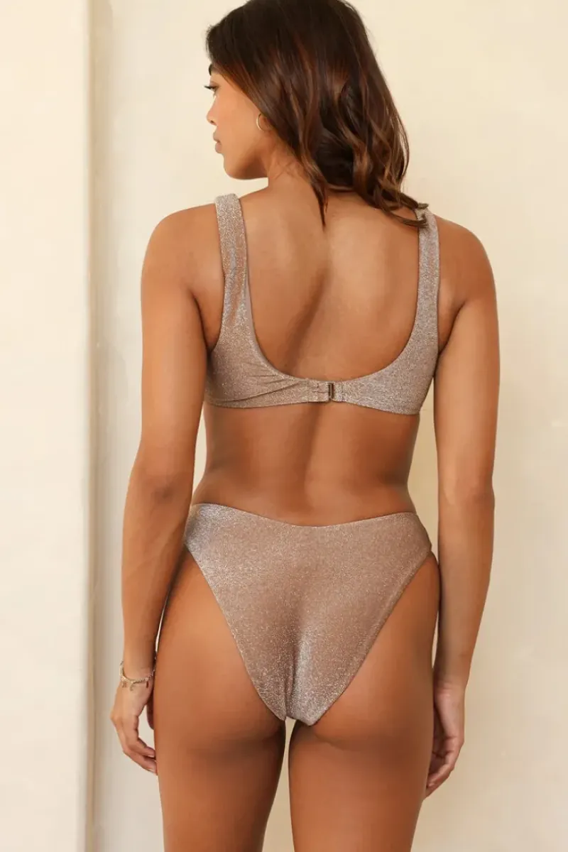 Discount Cacao Bralette Cheeky Set Bralette|Sets