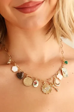 Outlet Charm and Glow Necklace Accessories