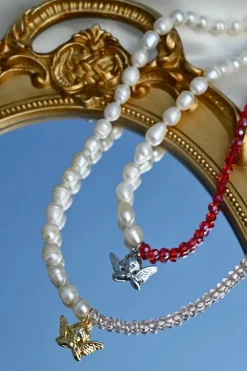 Sale Dreamsbaby Jewels x Dippin Daisys Gold Cherub Necklace Accessories