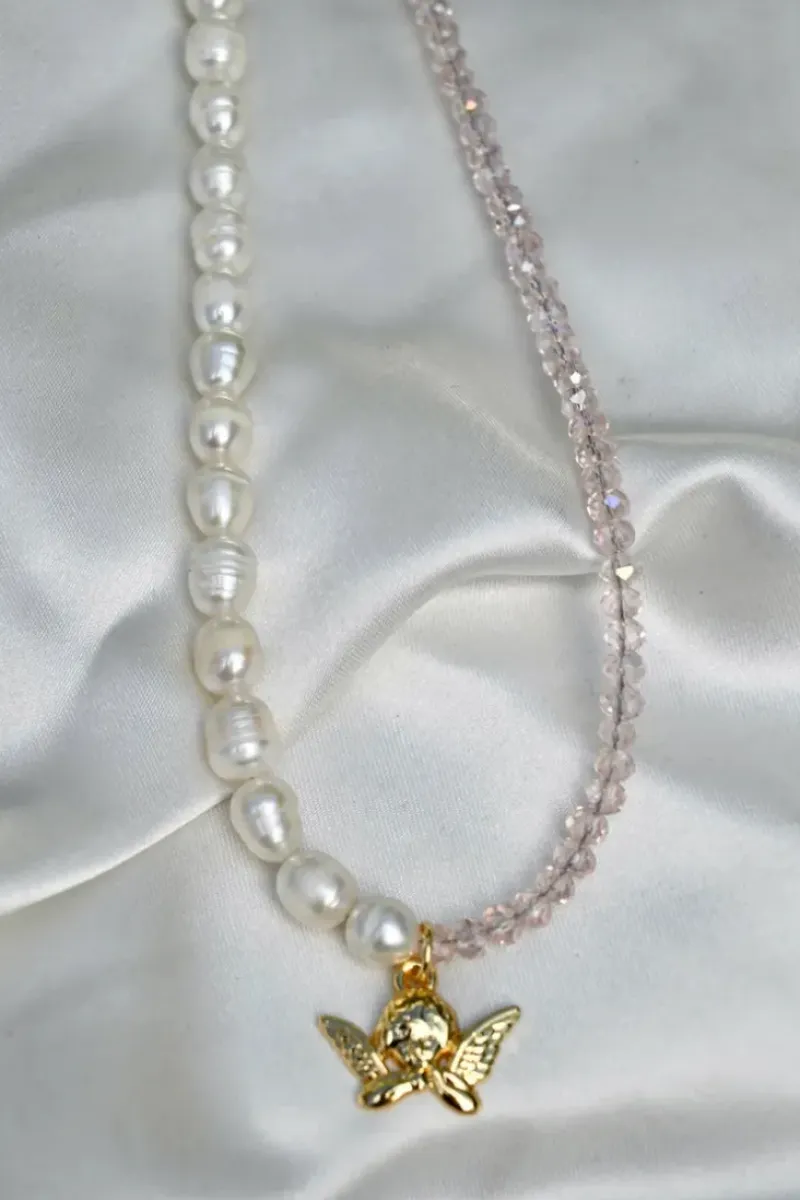 Sale Dreamsbaby Jewels x Dippin Daisys Gold Cherub Necklace Accessories