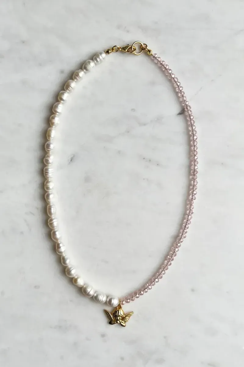 Sale Dreamsbaby Jewels x Dippin Daisys Gold Cherub Necklace Accessories