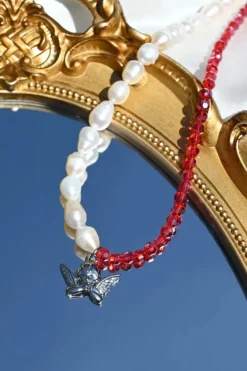 Outlet Dreamsbaby Jewels x Dippin Daisys Silver Cherub Necklace Accessories