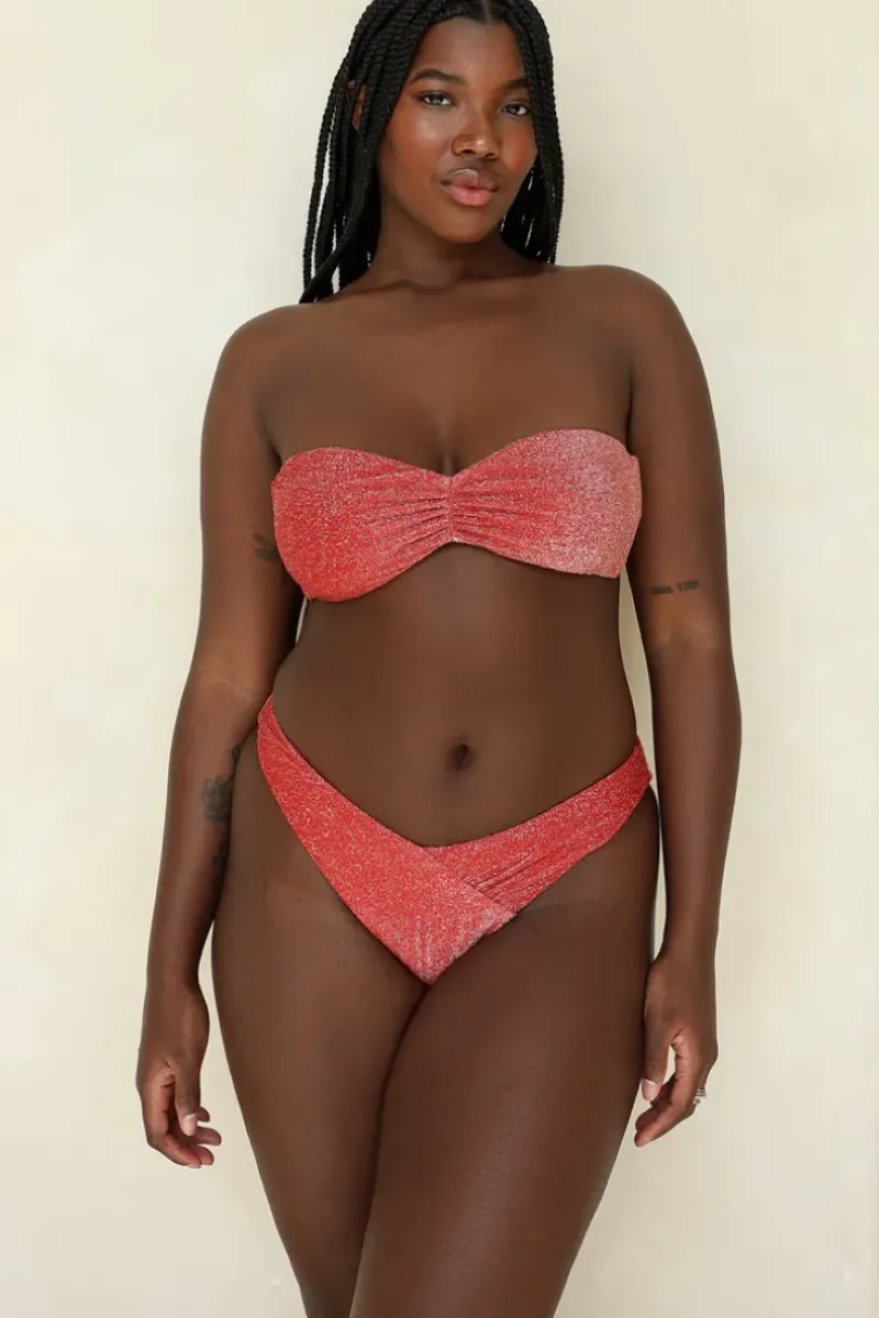 Sale Flame Bandeau Cheeky Set Bandeau|Sets