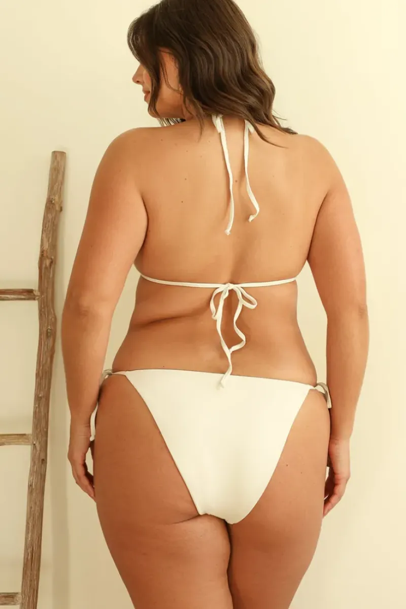 Sale Ivory Palm Triangle Cheeky Set Triangle|Sets