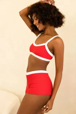 Hot Kelly Bandeau Bikini Top Scoop Neck|Tops