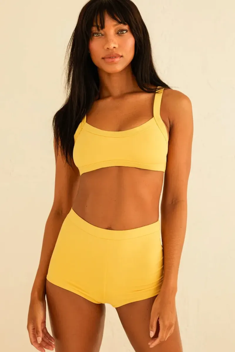 Fashion Kelly Bandeau Swim Bikini Top Tops|Bandeau