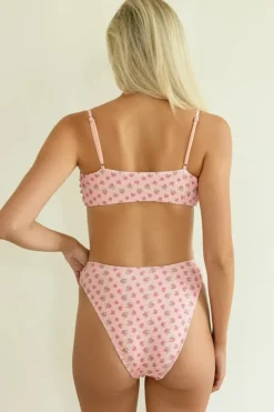 Fashion Leslie Bandeau Bikini Top Tops|Bandeau
