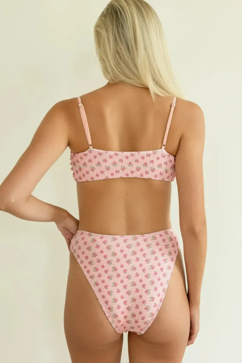 Fashion Leslie Bandeau Bikini Top Tops|Bandeau
