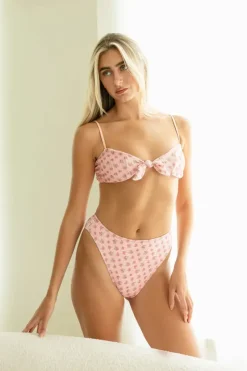 Fashion Leslie Bandeau Bikini Top Tops|Bandeau