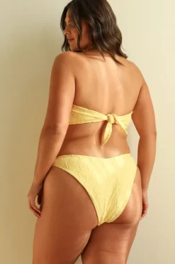 Sale Lotus Bandeau Bikini Top Tops|Bandeau