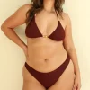 Best Mocha Crinkle Triangle Cheeky Set Triangle|Sets