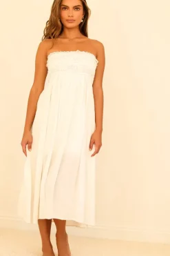 New Moonflower Flowy Midi Skirt Clothing