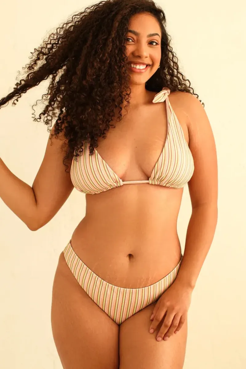 Outlet Palma Scrunch Back Cheeky Bikini Bottom Bottoms|Cheeky