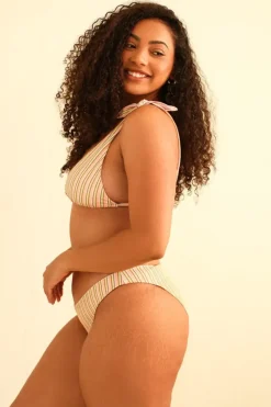 Outlet Palma Scrunch Back Cheeky Bikini Bottom Bottoms|Cheeky