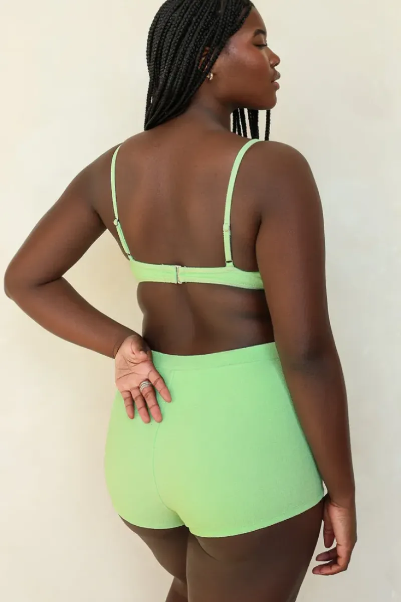 Clearance Paradise Green Underwire Full Set Underwire|Sets