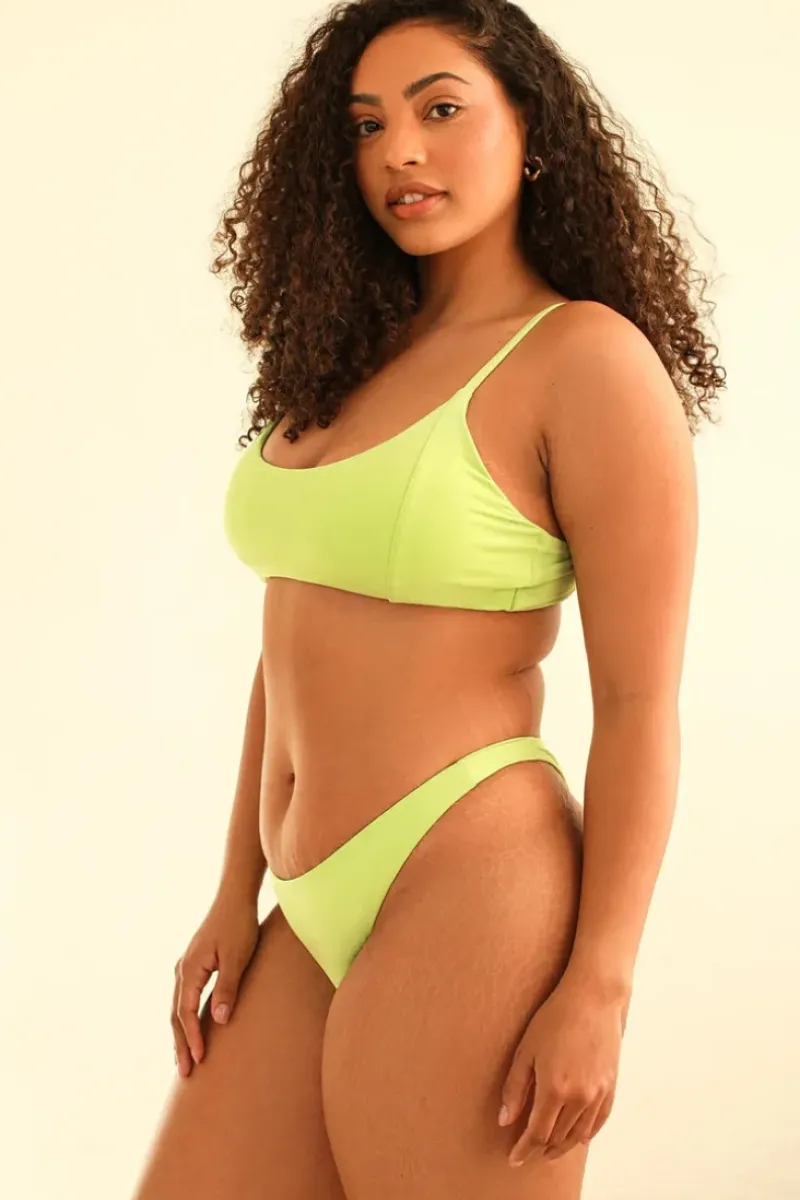 Sale Seaport High Cut Thong Bikini Bottom Bottoms|Thong