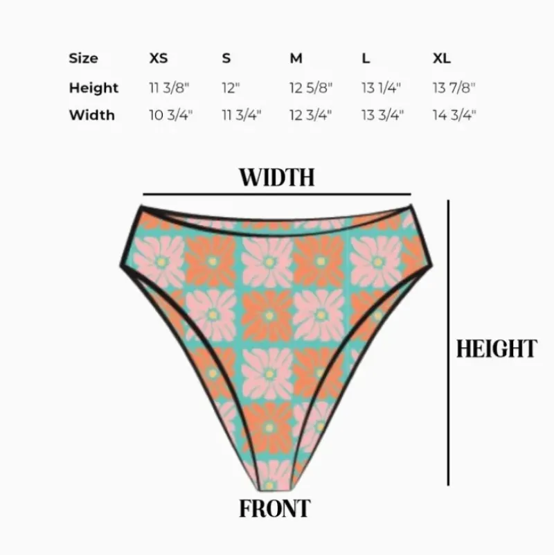 Outlet Seashore High Waist Cheeky Bikini Bottom Bottoms|Cheeky