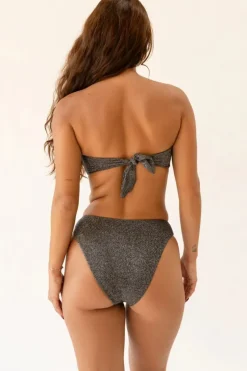 Hot Seashore High Waist Cheeky Bikini Bottom Bottoms|Cheeky