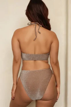 New Seashore High Waist Cheeky Bikini Bottom Bottoms|High Waist