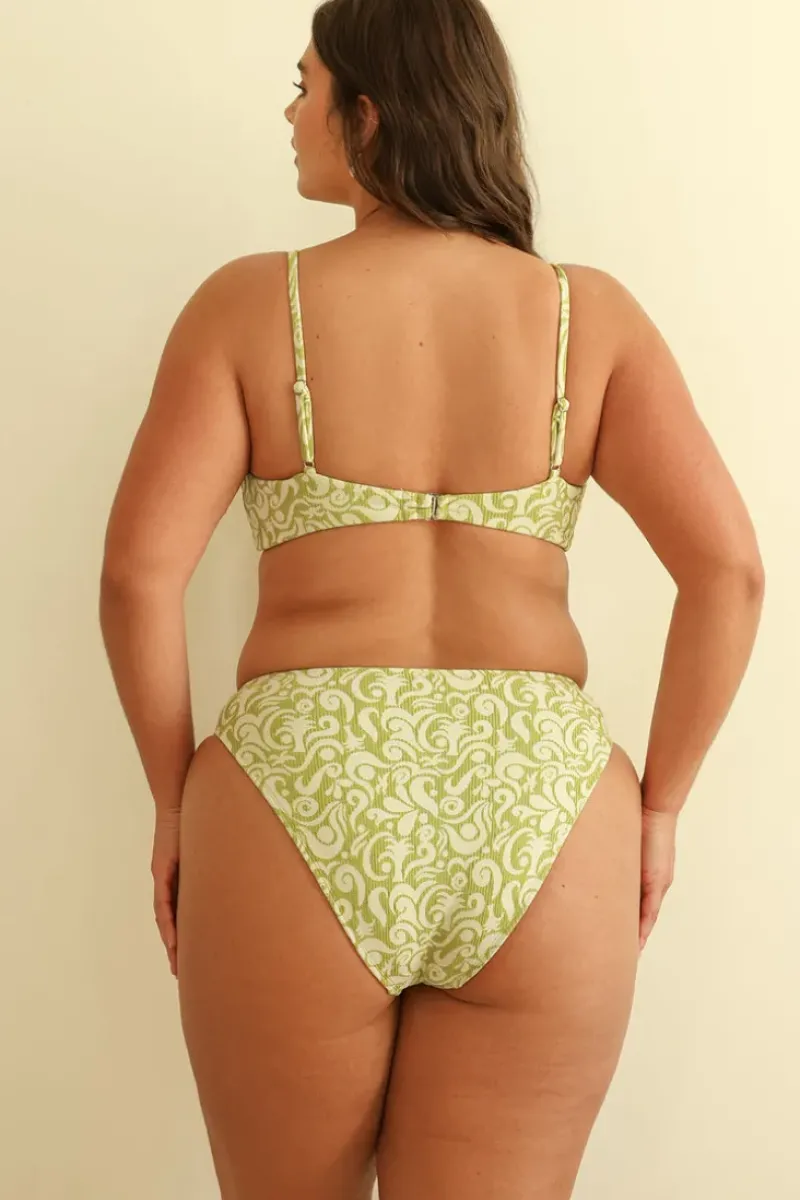 Outlet Seashore High Waist Cheeky Bikini Bottom Bottoms|Cheeky