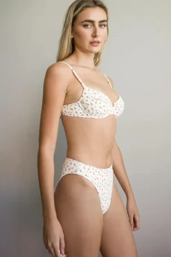 Hot Seashore High Waist Cheeky Bikini Bottom Bottoms|Cheeky
