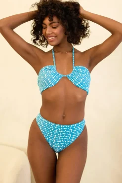 Sale Seashore High Waist Cheeky Bikini Bottom Bottoms|Cheeky