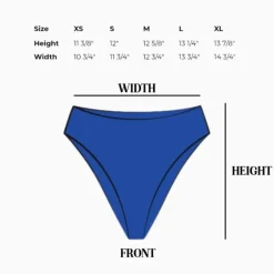 Discount Seashore High Waist Cheeky Bikini Bottom Bottoms|Cheeky