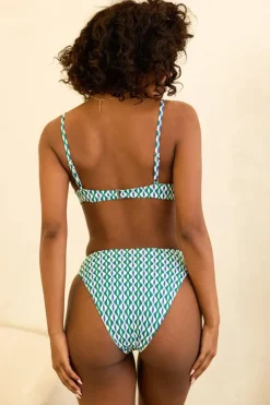 Sale Seashore High Waist Cheeky Bikini Bottom Bottoms|Cheeky