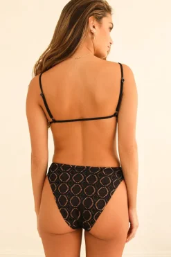 Fashion Seashore High Waisted Bikini Bottom Bottoms|Cheeky