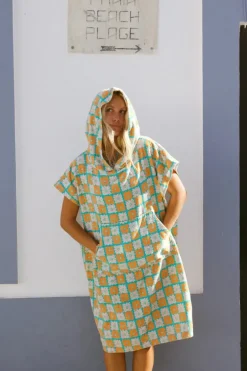 Outlet Surf Sleeveless Oversized Poncho Clothing