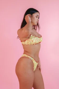 Fashion Urban Daisy Bralette Cheeky Set Bralette|Sets