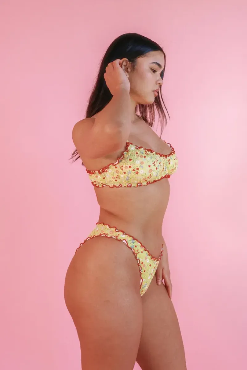 Fashion Urban Daisy Bralette Cheeky Set Bralette|Sets