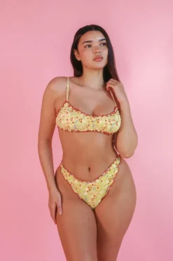 Fashion Urban Daisy Bralette Cheeky Set Bralette|Sets