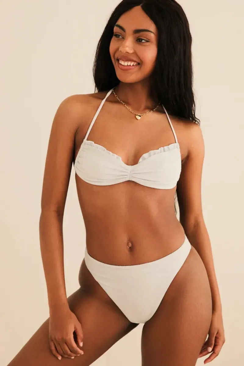 Outlet Valentina Tie Straps Bandeau Bikini Top Tops|Bandeau