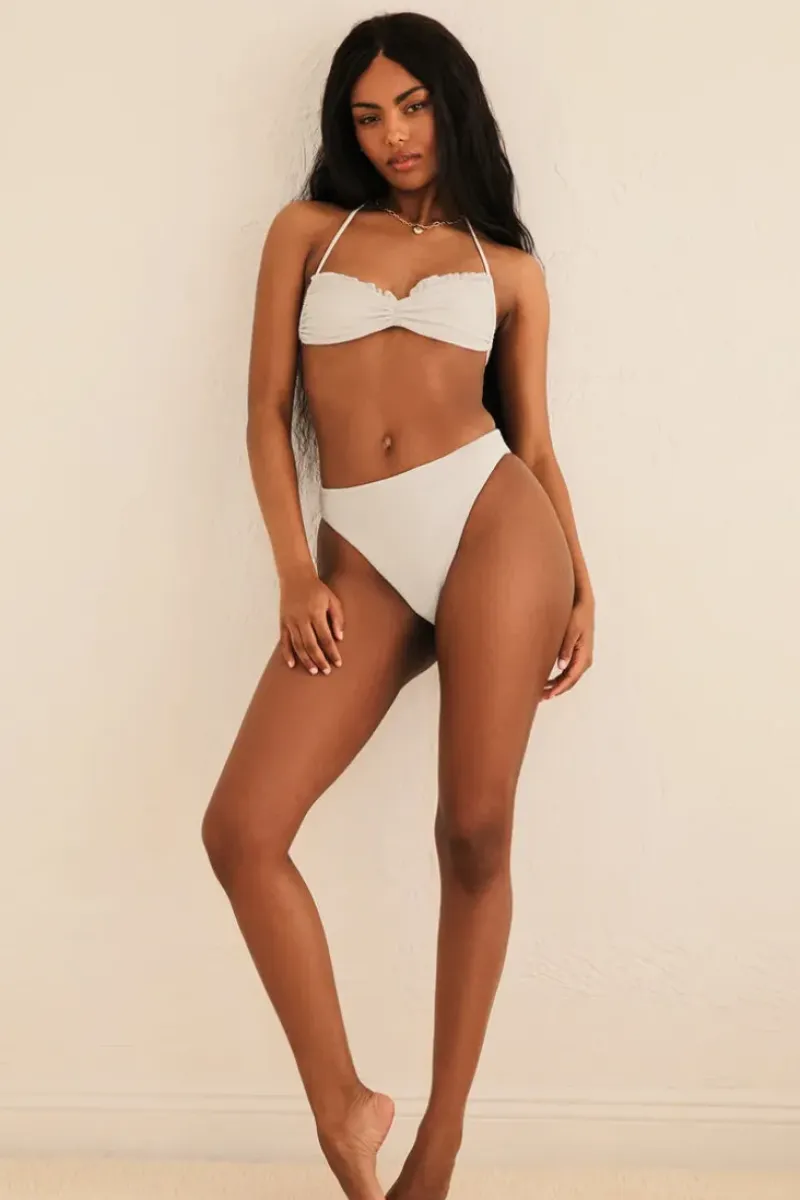 Outlet Valentina Tie Straps Bandeau Bikini Top Tops|Bandeau