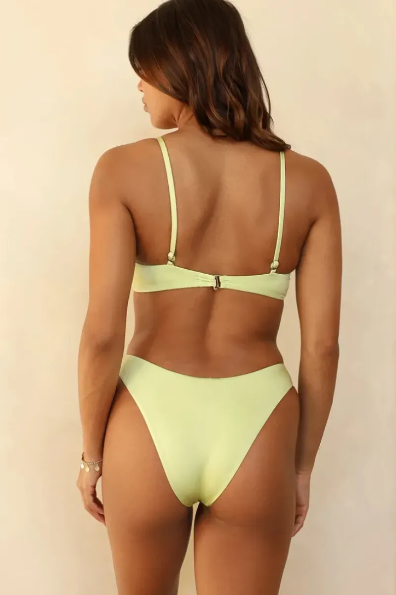 Sale Zen Knotted Triangle Bikini Top Tops|Triangle